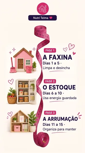 As 3 fases do Desincha 15: A Faxina, O Estoque e A Arrumação