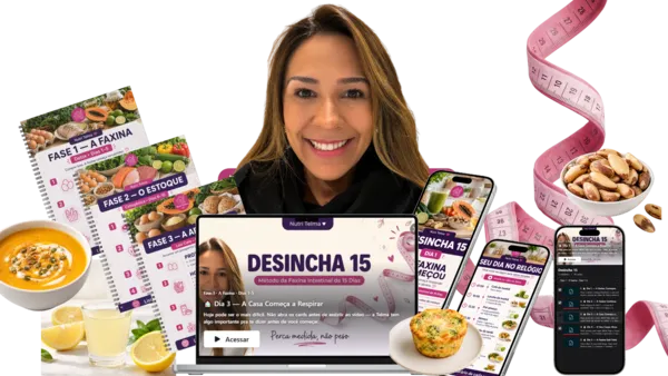 O Desincha 15 no seu celular