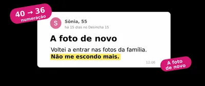 Depoimento de aluna do Desincha 15